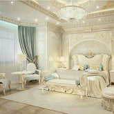 Trueliving  Latest Light masterbed Laminated Finish & PU Finish 6Ft *6Ft *1Ft